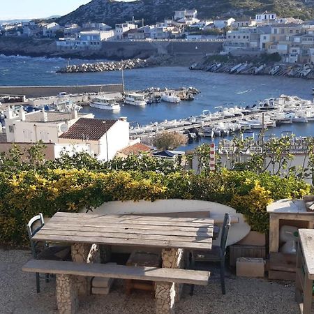 Cabanon Vue Mer Et Calanques Les Goudes Марсилия Екстериор снимка