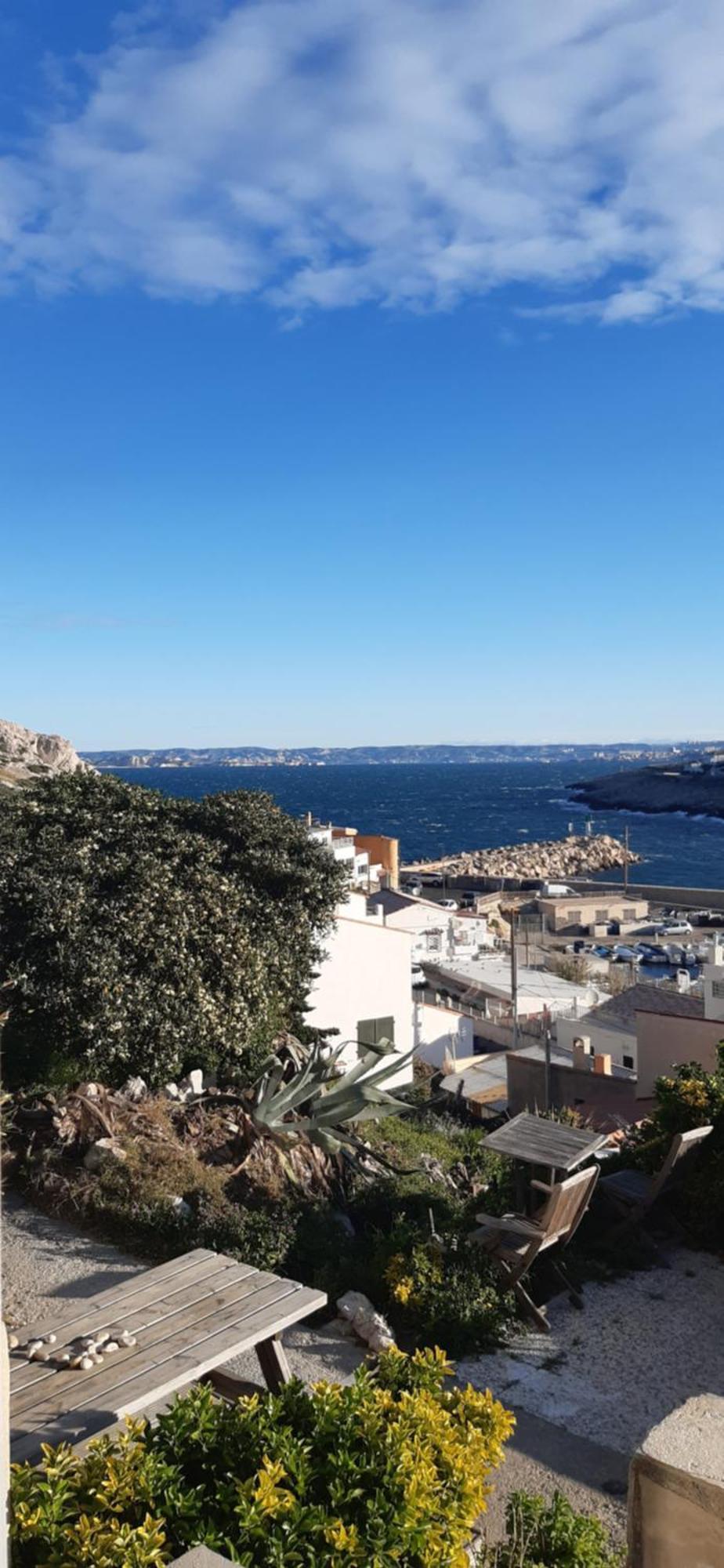 Cabanon Vue Mer Et Calanques Les Goudes Марсилия Екстериор снимка