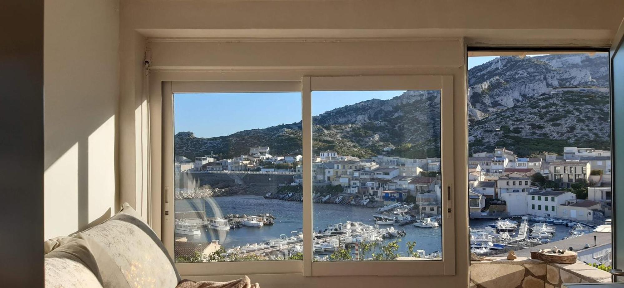 Cabanon Vue Mer Et Calanques Les Goudes Марсилия Екстериор снимка